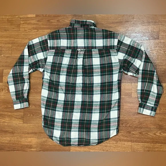 Eddie Bauer Vintage 80s Bainbridge Flannel Mens Size Small - Picture 3 of 3